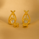 Curve Diamond Earrings