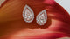 Pear Diamond Studs