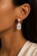 Teardrop Diamond Earrings