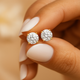 Classic Round Diamond Studs