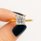 Princess Classic Solitaire Ring