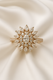 Sunburst Diamond Ring