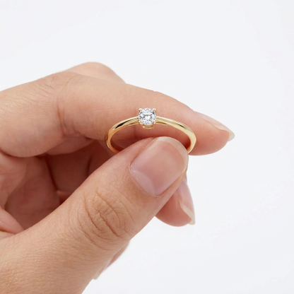 Classic Solitaire Diamond Ring