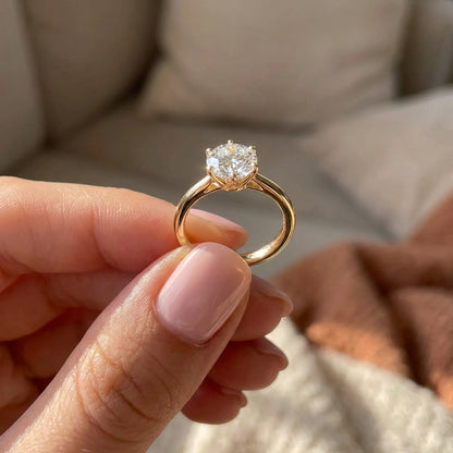 The Solis Solitaire Ring