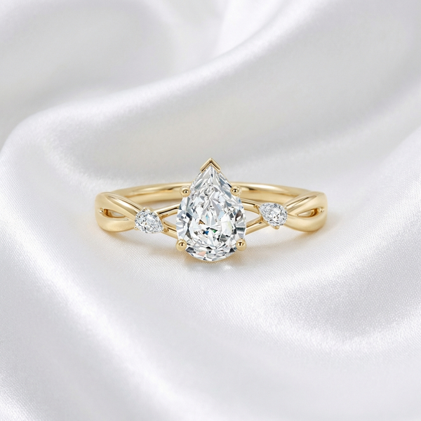 Diamond statement earrings