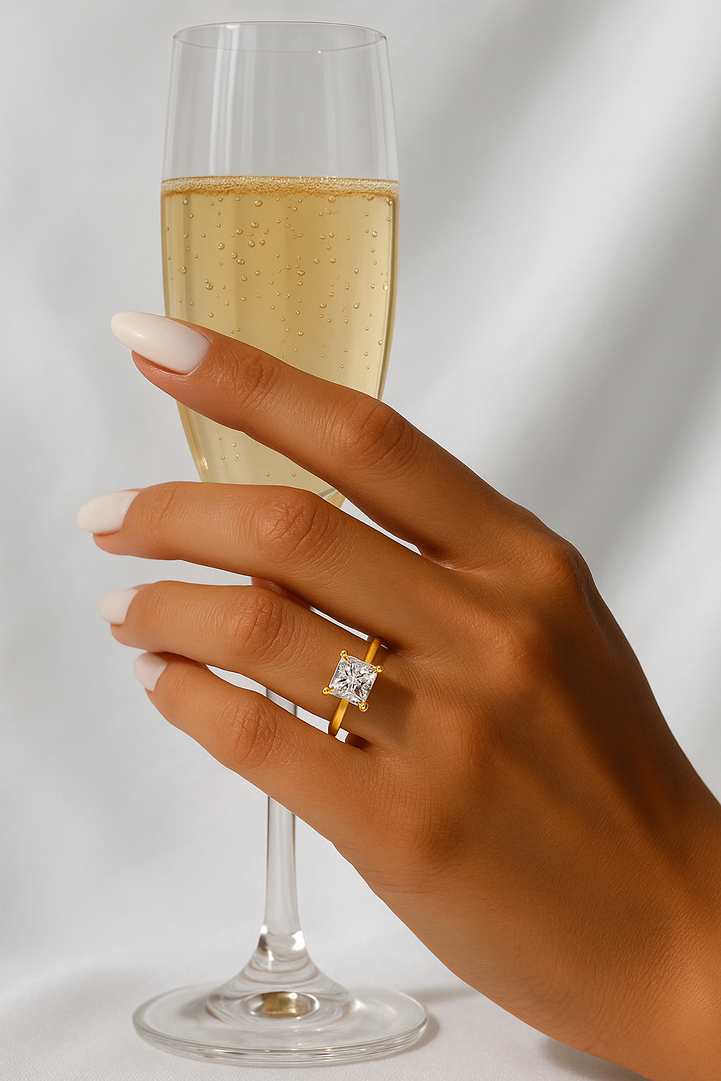 Princess Classic Solitaire Ring