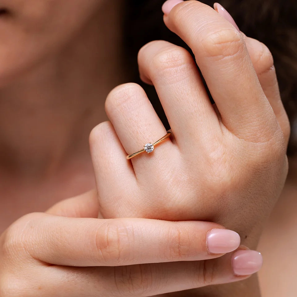 Classic Solitaire Diamond Ring